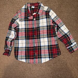 Kids Plaid Shirt old navy brand